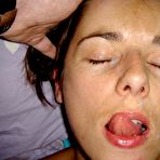 Fourth pic of Compilation of amateur horny girlfriends loving messy cum