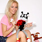 First pic of Shaved Pussy Pics of allison-02-strapon-small-vagina by ALS Scan | 15 Clit Closeups