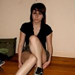 Third pic of Sexy amateur babe showing off her pierced nips