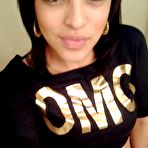 First pic of Sexy babe with lip piercings shows off her tight teen body