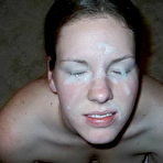 First pic of Cum On Wives - Real submitted pics of amateur housewives getting cumshots!