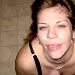 First pic of Cum On Wives - Real submitted pics of amateur housewives getting cumshots!