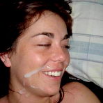 Fourth pic of Cum On Wives - Real submitted pics of amateur housewives getting cumshots!