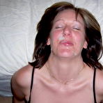 Third pic of Cum On Wives - Real submitted pics of amateur housewives getting cumshots!