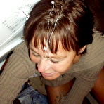 Third pic of Cum On Wives - Real submitted pics of amateur housewives getting cumshots!