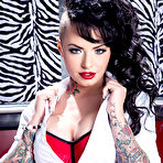 First pic of Christy Mack certain her perky huge tits have convinced the boss he needs a slut like her around to satisfy his every need. - Big Tits at Work Sample Pics