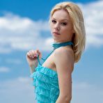 First pic of Isabella C: Hisuava by Peter Guzman - Fair-skinned blonde cavorting with utter pleasure under the bright sun and powdery sand. @ Ideal Teens Gallery