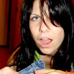Second pic of Rock Chick Sucking Cock And Posing Naked - Home Porn Bay