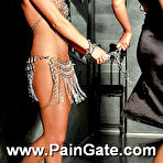 First pic of Hot brunette Felicitas in pain