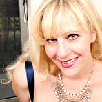 First pic of Horny blonde mom getting naked