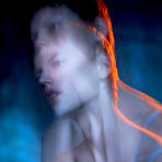 Second pic of Linda Evangelista topless posing scans from magazines