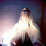 Third pic of Linda Evangelista topless posing scans from magazines