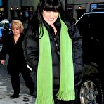Third pic of Pauley Perrette posing at Late Show with David Letterman