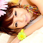 Second pic of Hot dark haired Japanese babe shows her body