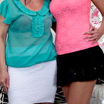 First pic of Horny old and young lesbian couple go wild