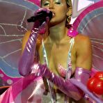 Fourth pic of Miley Cyrus topless at 2015 Adult Swim Upfront Party