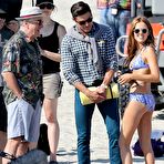 Third pic of Zoey Deutch bikini on the set of Dirty Grandpa