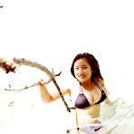 First pic of Busty teen idol Saaya Irie at the beach in her sexy bikini at Tokyo Teenies free Japanese Porn pics