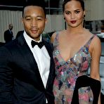 Second pic of Chrissy Teigen see through and pokies