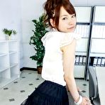 First pic of Watch porn pictures from video Yui Uehara takes lace blouse off while sucking two hard penises - Ferame.com