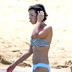 Fourth pic of Aubrey Plaza in bikini on a beach in Hawaii