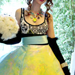 Third pic of Dressed up redhead Marie McCray likes it hot and hardcore with long, monumental dongs.