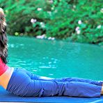 First pic of Kirsten FTV: Kirsten FTV performs exercises outdoors... - BabesAndStars.com