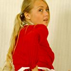 Second pic of Cute schoolgirl in knee high socks | Only Tease Fan