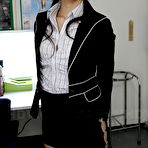 First pic of Julia Nanase is tied up and masturbated hard.