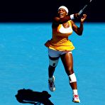 Second pic of Serena Williams at Australian Open 2010 courts in Melburn