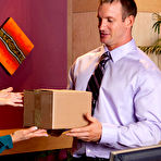 First pic of Darla Crane Big Boob Cougar Hot and Horny Office Sex