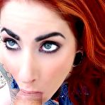 Third pic of Intense anal fuck session from Sheena Rose that strips and plays with cock outdoor
