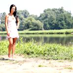 First pic of Viktoria Sweet is in the outdoors getting her pussy busted up in the dirt