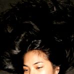 Second pic of Two lovely young Filipina girls caress and kiss each other gently