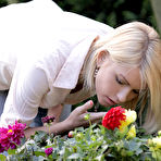 First pic of Lana Roberts prepares her partners cock with blowjob so she can ride it hard to get pleased.