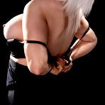 Third pic of Spinchix: Nevada Stocking Strip | Web Starlets