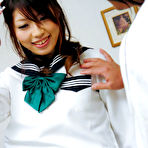 First pic of Horny Schoolgirl Arisa Aoyama DPed And Creamed In The Ass at AVAnal.com