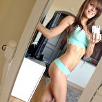 Fourth pic of Femme Fetish taking some sexy selfies in the mirror | Web Starlets