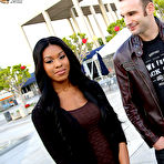 Fourth pic of Hung white guy fucked Nadia Jay's ebony pussy