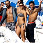 Second pic of Nicole Murphy sexy in bikini on a beach
