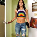 First pic of Gina Valentina on Bang Casting From Bang Bros