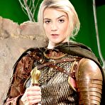 First pic of Blonde in erotic costume Amanda Tate shows her passion in the wild hardcore fight