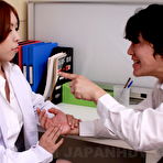 First pic of School nurse Nahomi Asakura makes a patient hard and cum | JapanHDV