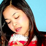 First pic of Small-titted thai girl rides white dick