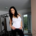 First pic of Elena Rae takes her clothes off to try out group sex double penetration like a slut.