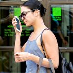 Fourth pic of Vanessa Hudgens leaving her apartment, shows legs