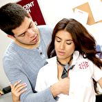 First pic of Latina Ava Mendes looks hot in her schoolgirl uniform even to her teacher who should know better