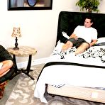 First pic of Lewd blonde Alexis Monroe is riding big cock and taking its inches in mouth