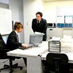 First pic of Ai Mizushima makes her boss relax and cum all over her | JapanHDV