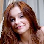 Fourth pic of Mouthwatering redhead Indiana A shows every part of her divine, young body while posing softcore.